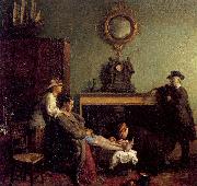 Orpen, Willam A Mere Fracture oil painting on canvas